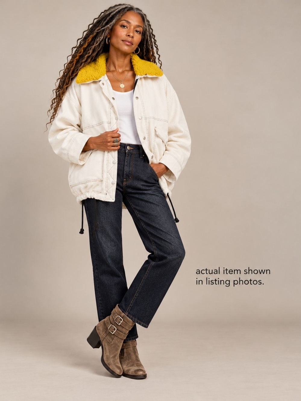 Free People Oversized Corduroy Jacket
